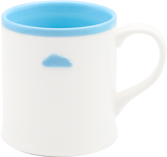 Чашка МВМ MY HOME 300 мл Блакитна (KP-47 BLUE)